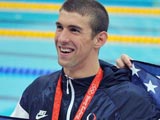 8月13日，菲尔普斯继男子400米个人混合泳、男子4x100米自由泳接力、男子200米自由泳和男子200米蝶泳之后，收获第五枚北京奥运会金牌。