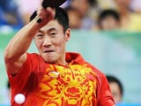 乒乓球：王励勤将与佩尔森争夺男单铜牌